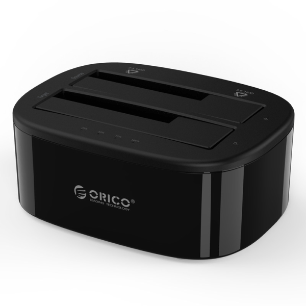 ORICO 2 BAY OFFLINE CLONE HARD DRIVE DOCK USB 3.0