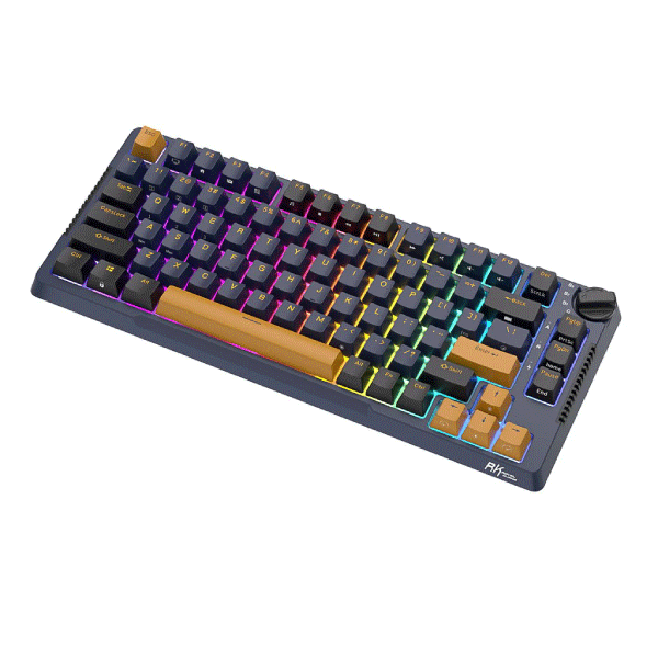 ROYAL KLUDGE 91KEYS SKY CYAN SWITCH STAR NIGHT ( 3C ) W-W-B KEYBOARD