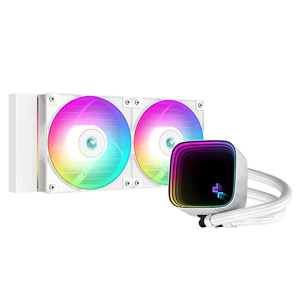 DEEPCOOL LS520 SE 240 ARGB LGA1700 WHITE CPU LIQUID COOLER