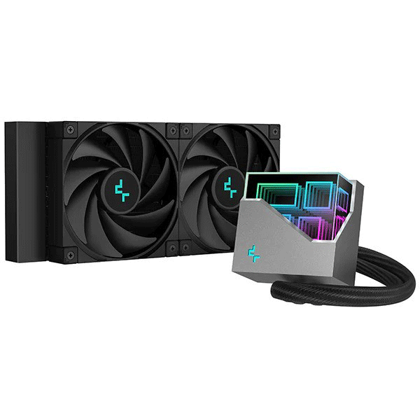 DEEPCOOL LT520 240 ARGB LGA1700 BLACK CPU LIQUID COOLER