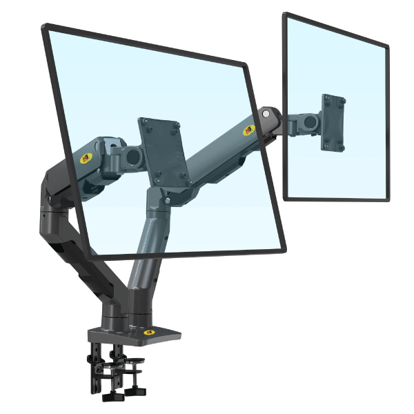 MONITOR DUAL ARM NB G35 22"- 32" FULL MOTION SWIVEL  DISPLAY