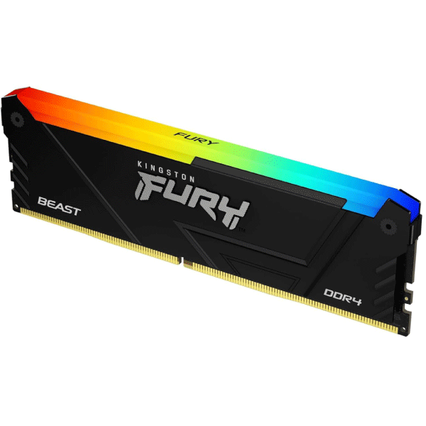 Kingston FURY Beast 16GB 3200MT/s DDR4 CL16 Desktop Memory Single Module | Intel XMP | AMD Ryzen | P