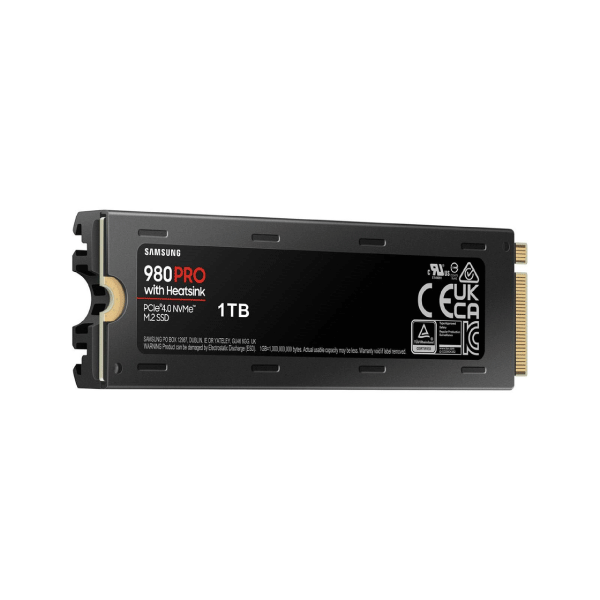 Samsung 980 PRO 1TB Up to 7,000 MB/s PCIe 4.0 NVMe M.2 (2280) Internal Solid State Drive (SSD) (MZ-V