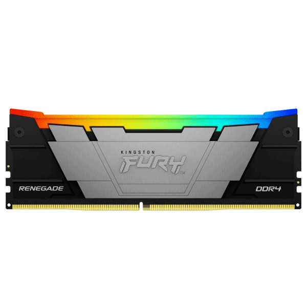 Kingston Fury Renegade RGB 16GB 3600MT/s DDR4 CL16 DIMM 1Gx8 Desktop Gaming Memory - KF436C16RB12A/1