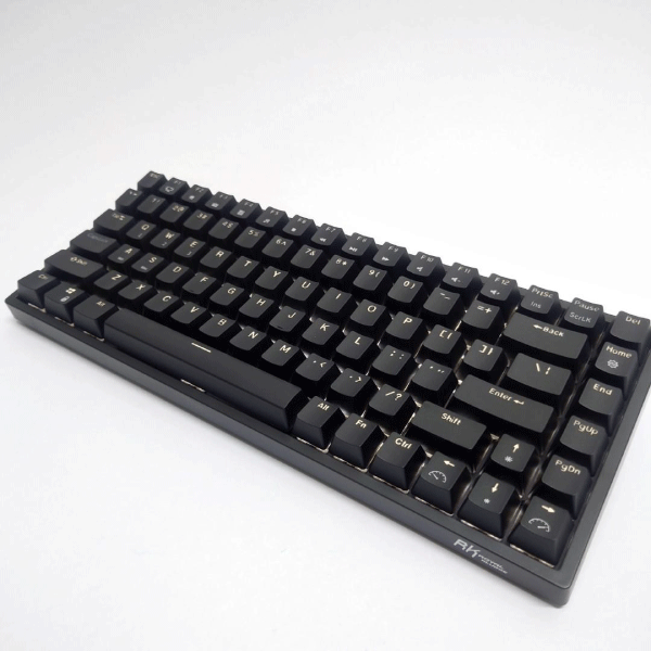 ROYAL KLUDGE RK84 84KEYS BLUE SWITCH BLACK COLOR ( 3C ) W-W-B KEYBOARD