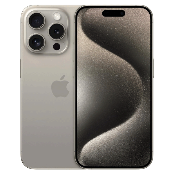 Open Box Iphone 15pro Natural titanium 256GB