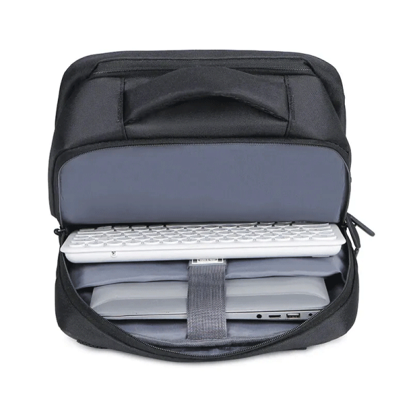 Business Slim Laptop Backpack For Up To 15.6 Inch – USB Charging Port – Organized Compartments – Waterproof