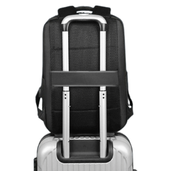 Business Slim Laptop Backpack For Up To 15.6 Inch – USB Charging Port – Organized Compartments – Waterproof