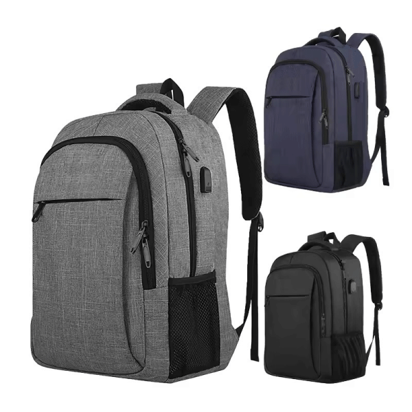 Laptop Backpack Fits 15.6″ Notebook – USB Charging Port – Water Resistant –  STORAGE SPACE & Organized POCKETS