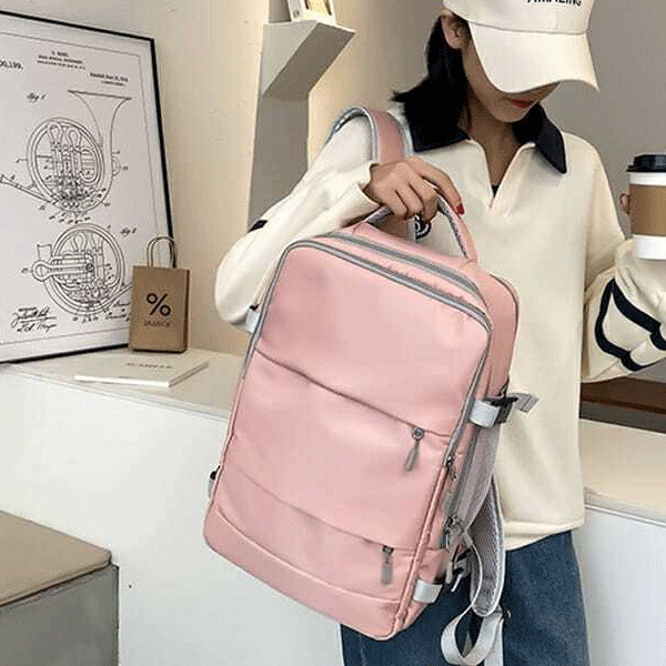 Multifunctional Backpack – Accommodates Up To 15.6″ Laptops & Tablets – Waterproof - USB Charging Port