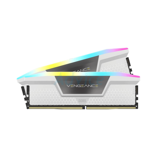 CORSAIR DDR5 6000MHZ 64GB (2X32GB) VENGEANCE C40 MEMORY KIT-WHITE