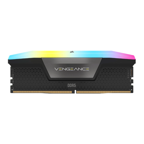 CORSAIR DDR5 6000MHZ 64GB (2X32GB) VENGEANCE C38 MEMORY KIT-BLACK