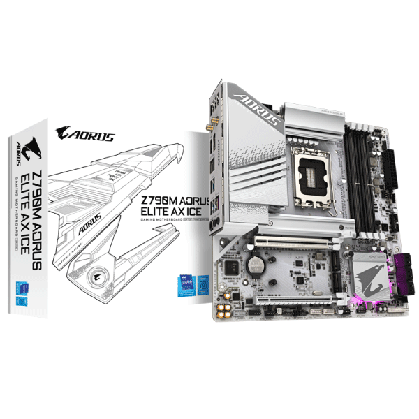 GIGABYTE M/B Z790M A ELITE AX ICE