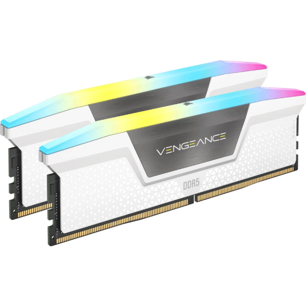 CORSAIR DDR5 5200MHZ 64GB (2X32GB) CL40 MEMORY KIT-WHITE