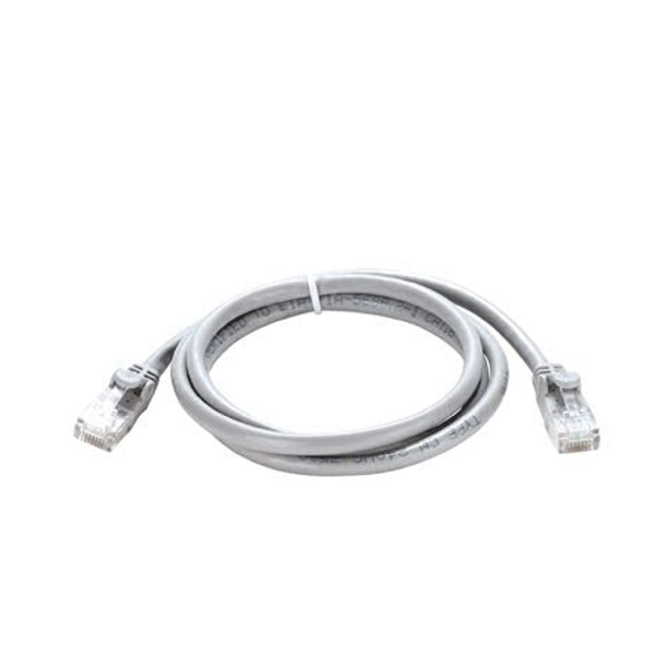 D-Link Cat6 UTP 24 AWG PVC Round Patch Cords- 0.25m- Grey  Colour