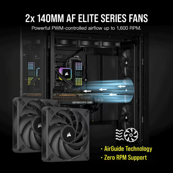 CORSAIR LIQUID CPU COOLER ICUE H100I ELITE CAPELLIX XT