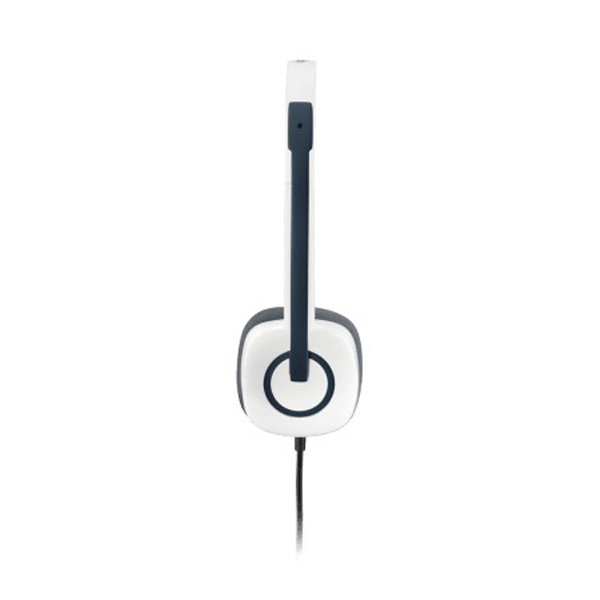 Logitech H150 Audio Jack Connection White