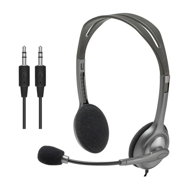 Logitech Headset Wired H110 Two Plug