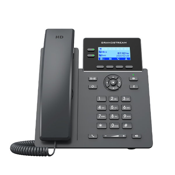 Grandstream GRP2602W WiFi 2-Line 4-SIP Carrier Grade IP Phone