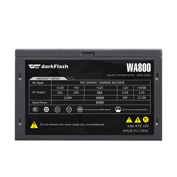 DarkFlash WA800 Non-Modular Power Supply