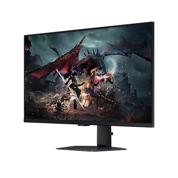 Samsung 32" IPS QHD 2K Flat Gaming Monitor Odyssey G5, Free Sync compatible, Height Adjustable Stan