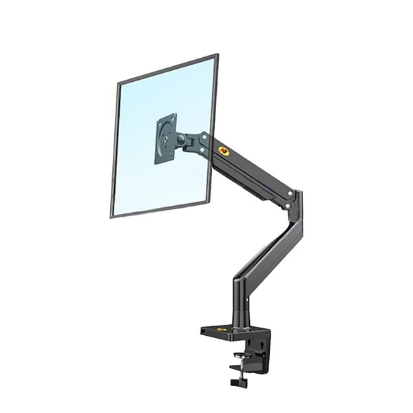 North Bayou G45 Single Monitor Gas Spring Arm Full-Motion for 22″-40″