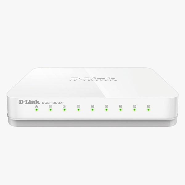 D-Link 8-Port Gigabit Easy Desktop Switch DGS-1008A