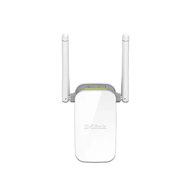 D-Link Wireless N300 Universal Range Extender Wall Plug Design, 2 External antennas with 1 RJ-45 port