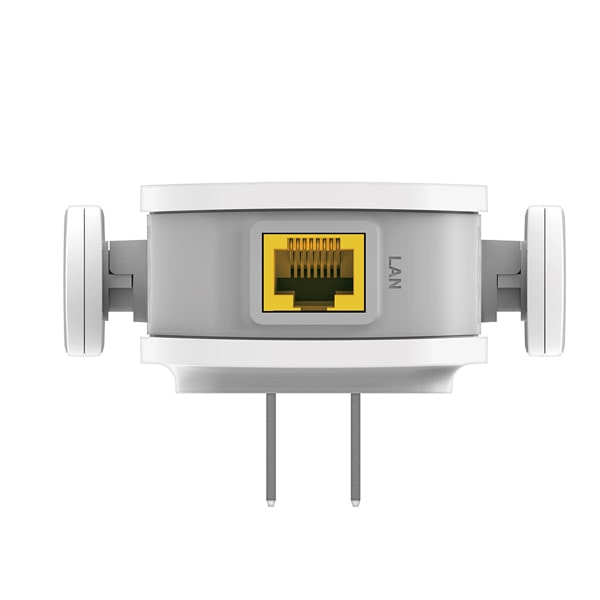 D-Link Wireless AC 750 Dual Band (11a/b/g/n/ac) Range Extender, wall plug design, 2 external antennas