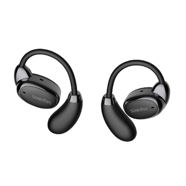 Porodo Soundtec OWS Earbuds with Charging Case - Black
