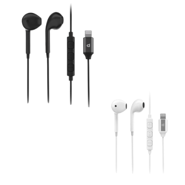 Powerology Stereo MFi Lightning Earphones 1.2M