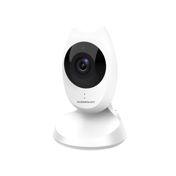 Powerology 4.3" HD LCD Display + VGA Camera Baby Monitor - White