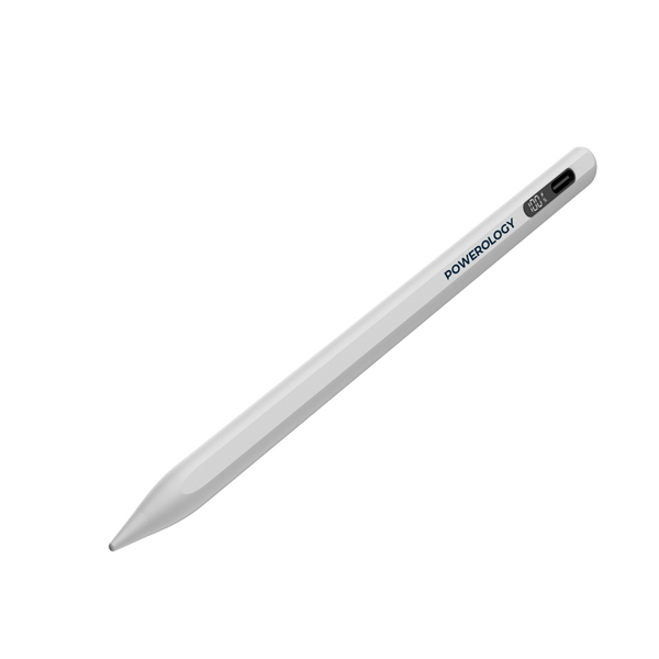 Powerology Real-time Dispaly Stylus Pen - White