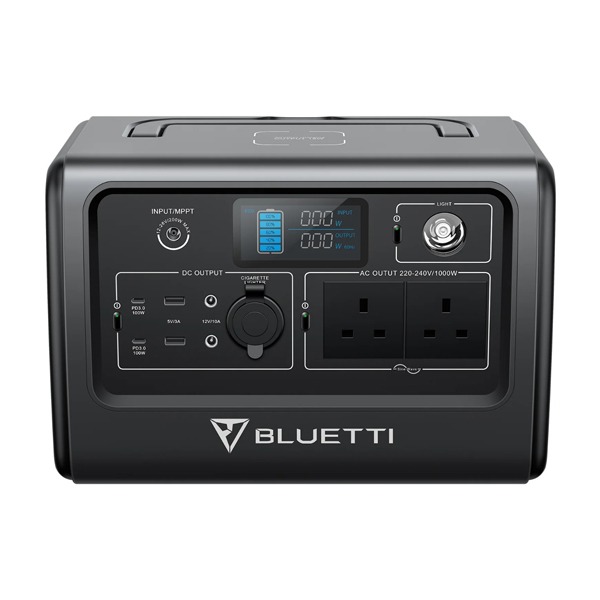 BLUETTI EB70 Portable Power Station 5AH 1000W-1500W