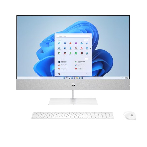 HP Pavilion 27 AiO PC, Win11 Home, 27", Intel® Core™ i7, 16GB RAM, 512GB SSD, 1TB HDD, NVIDIA® GeForce RTX™ 3050, FHD