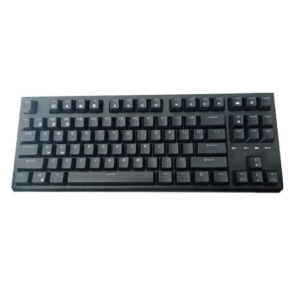 Royal Kludge R87 Black Color, White Light Single Mode Tea Switch