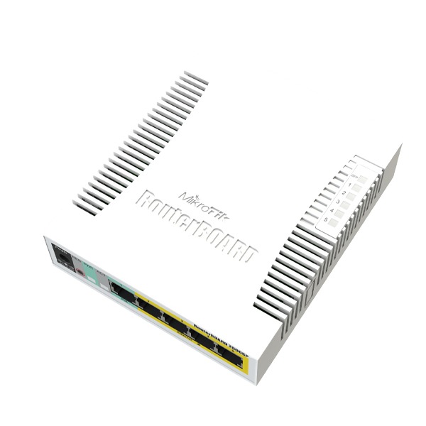 MikroTik RB260GSP with SwitchOS and indoor case (EU)