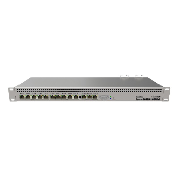 MikroTik RB1100AHx4 Dude Edition with RouterOS L6, indoor case (EU)