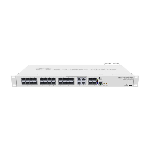 MikroTik CRS328-4C-20S-4S+RM with RouterOS L5, 1U rackmount enclosure (EU)