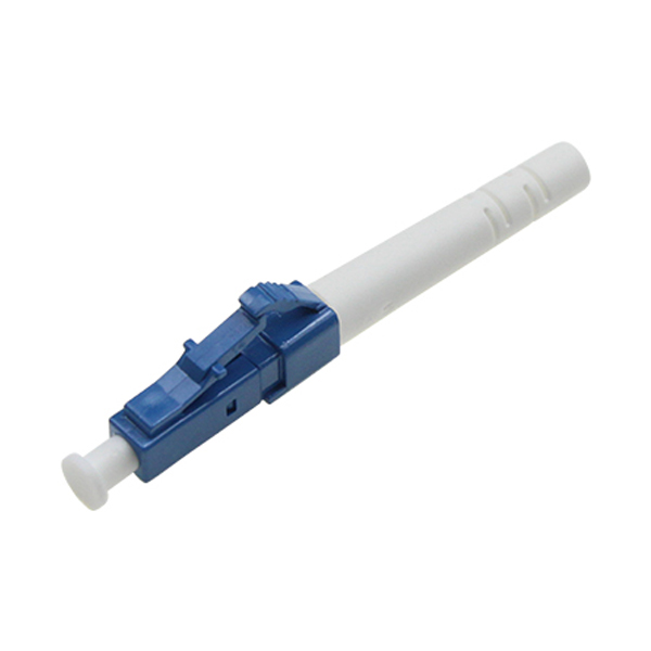 LC / UPC connectors for 3mm SM, Blue