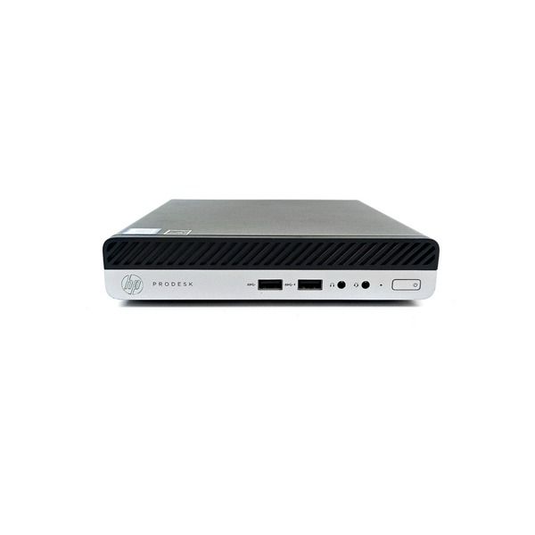 HP ProDesk 400 G4 Desktop Computer - Intel Core i7 (8th Gen) - 8 GB RAM- 256 GB NVMe