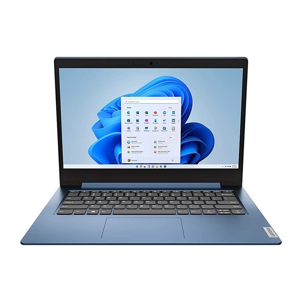 Lenovo 82LX00CKDP IdeaPad 1, Intel Celeron N4500, 256GB SSD, 8GB DDR4, 15.6 Inch, 1366x768 82LX00CKDP , Intel UHD Graphics, No Os, Blue Laptop