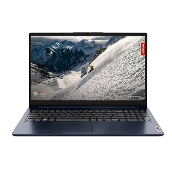 Lenovo 82VG00MYUS IdeaPad 1 15AMN7, AMD Ryzen 5 7520U, 256GB SSD, 8GB DDR5, 15.6 Inch Touch, 1920×1080, AMD Radeon 610M Graphics, W11H, Abyss Blue Laptop
