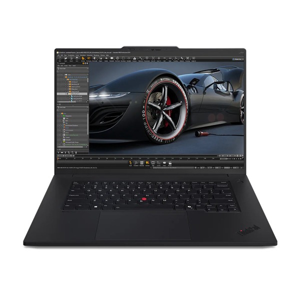 Lenovo 21KV001DUS ThinkPad P1 G7, Intel Core Ultra 9 185H, 2TB SSD, 64GB DDR5, 16.0 Inch, 3840x2400, Nvidia GeForce RTX 3000 Ada 8GB, W11P, Black Laptop