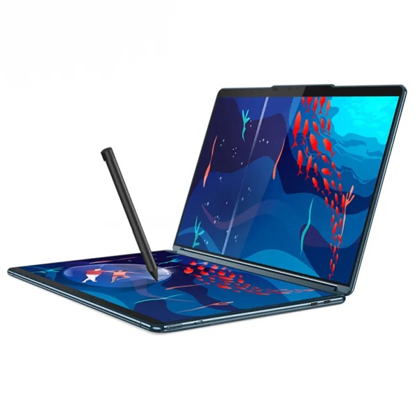 Lenovo 83FF0001US Lenovo Yoga Book 9i, Intel Core Ultra 7 155U, 1TB SSD, 16GB DDR5, 13.3 Inch, 2880x1800, Integrated Intel Graphics, W11P, Tidal Teal Laptop