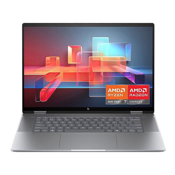 HPB97B8U8R HP Envy X360 16Z-AD000, AMD Ryzen 5 8640HS, 512GB SSD, 8GB RAM, 16.0 Inch, 1920x1200 Touch, AMD Radeon Graphics, W11H, Meteor Silver laptop