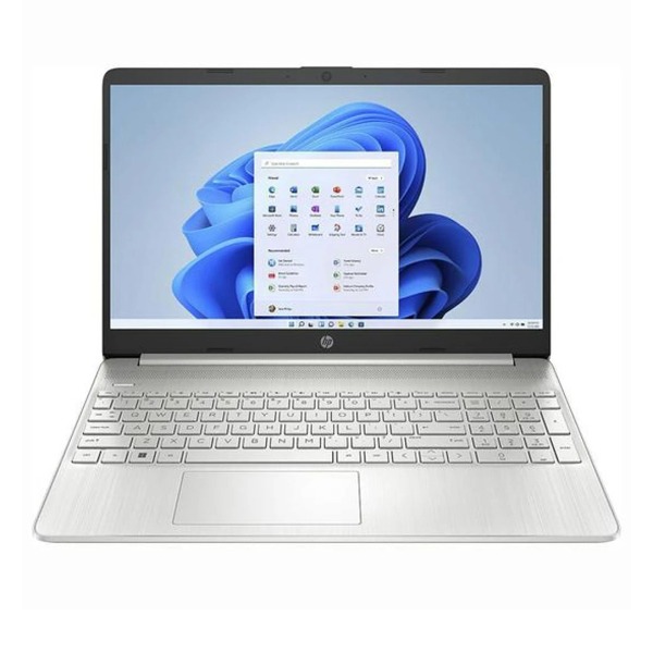 HP 9P714UAR 15-DY5113DX, Intel Core I3-1215U, 128GB SSD, 8GB DDR4, 15.6 Inch Touch, 1366x768, Intel UHD Graphics, W11HS, Silver, Laptop