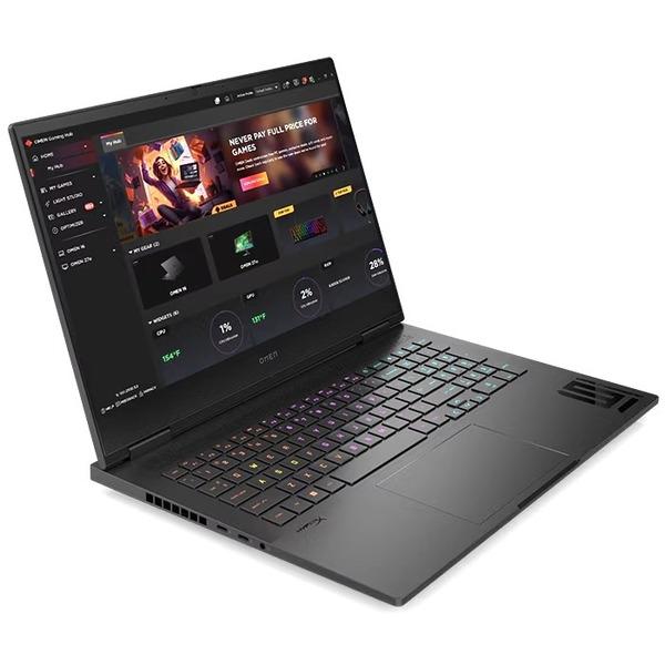 HP OMEN 16T-WF100, Intel Core I9-14900HX, 2TB SSD, 32GB DDR5, 16.1 Inch, 2560x1440, Nvidia GeForce RTX 4070 8GB, Black, W11, Gaming Laptop