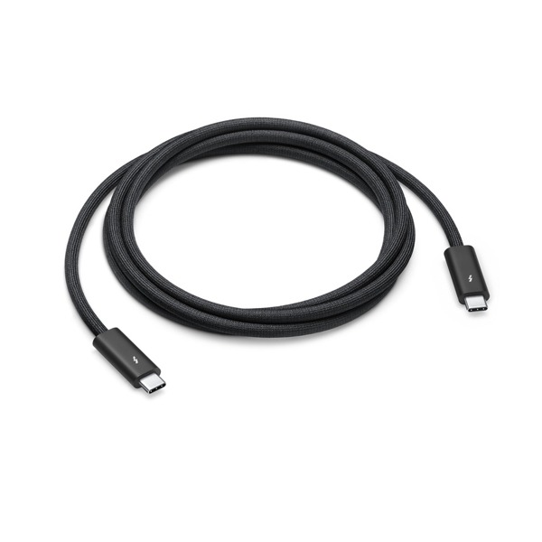 Apple ThunderBolt 4 Pro Cable, Black, 1.8M