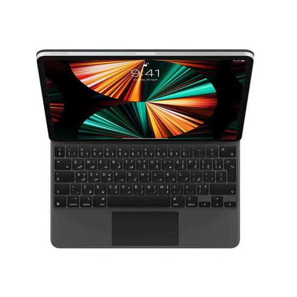 Apple Magic Keyboard for iPad Air 13-inch (M2) - Arabic - Black